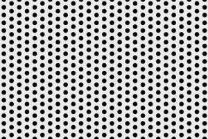 经典黑白波点面料印花素材，时尚服装印花设计必备