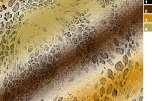 原创大地色抽象纹理服装印花面料印花设计素材