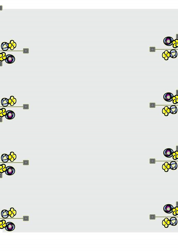 几何花卉面料印花素材 服装图案设计