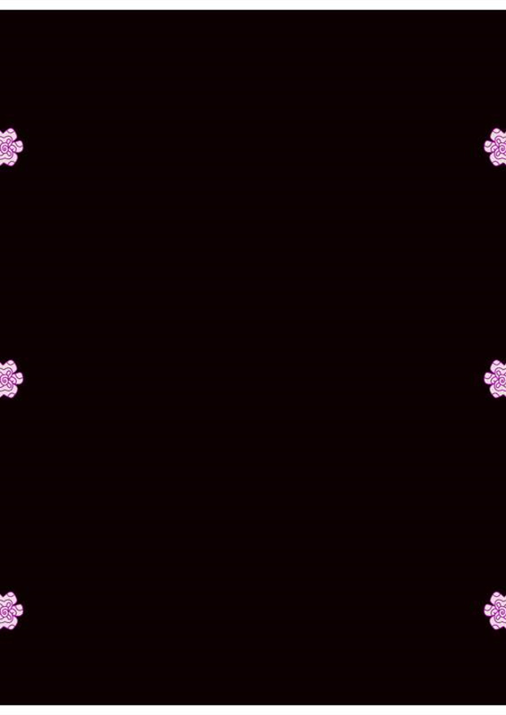 粉色花朵角落点缀面料印花素材,服装印花设计灵感