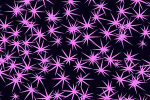 潮流粉色星芒面料印花素材