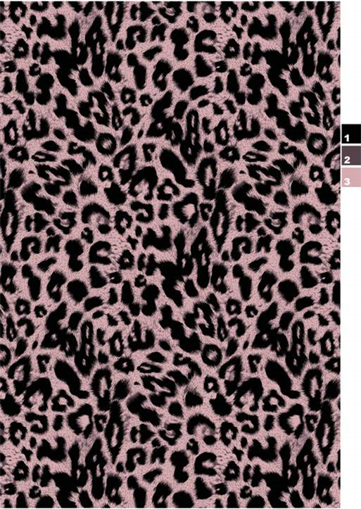 时尚豹纹面料印花素材,服装印花设计优选