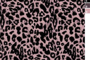 时尚豹纹面料印花素材，服装印花设计优选