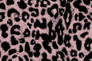 粉色豹纹面料印花 时尚服装印花素材
