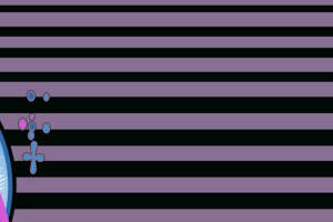 原创紫黑条纹服装印花素材，潮流面料印花设计图案