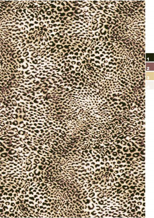 经典豹纹服装印花素材 时尚面料印花设计