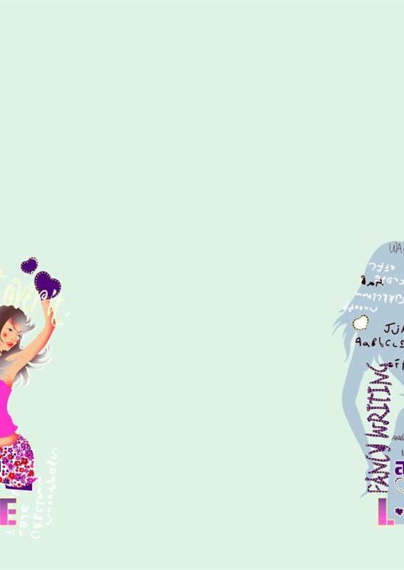 时尚插画风面料印花素材 服装印花设计必备图案