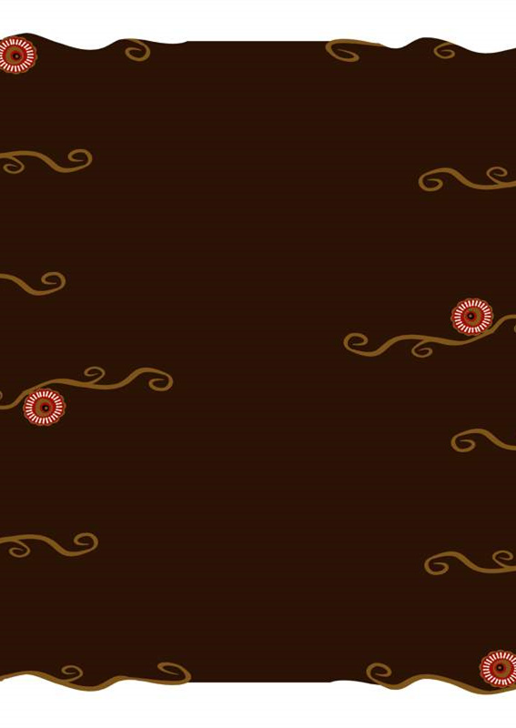 复古卷草纹面料印花素材