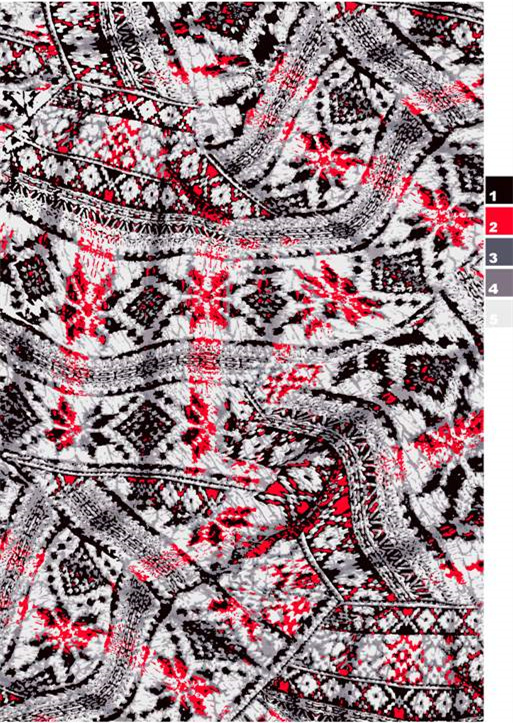 复古民族风面料印花设计,服装印花素材高清纹理