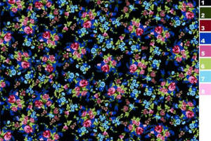 复古碎花面料印花素材 服装印花设计灵感