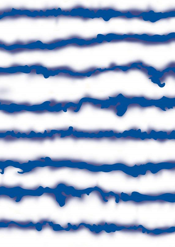 蓝白波浪条纹面料印花素材,服装印花设计必备