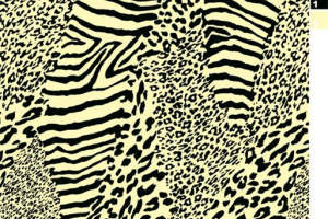 复古动物纹面料印花素材