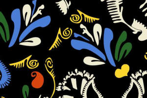 民族风面料印花素材 波西米亚服装印花设计