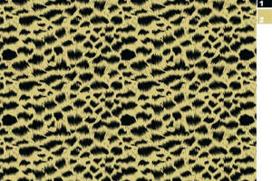 经典豹纹面料印花设计，服装印花素材应用