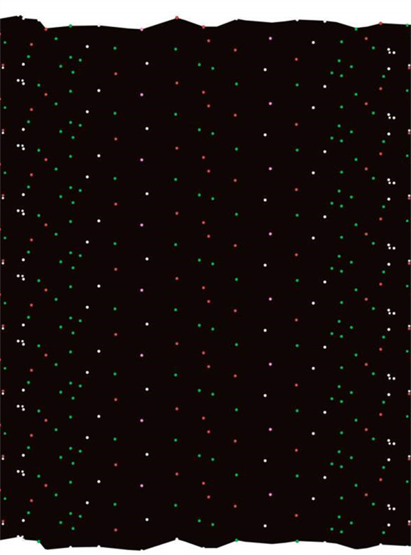 时尚星空点点面料印花 创意服装印花设计素材