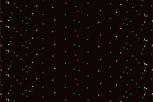 时尚星空点点面料印花 创意服装印花设计素材