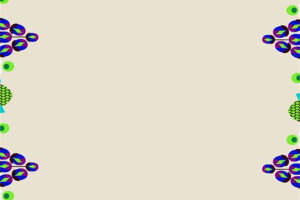 复古几何边框面料印花素材