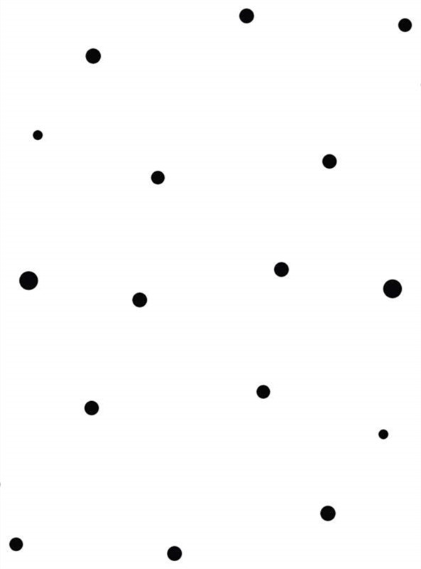 简约黑色圆点图案面料印花素材,打造个性服装印花设计