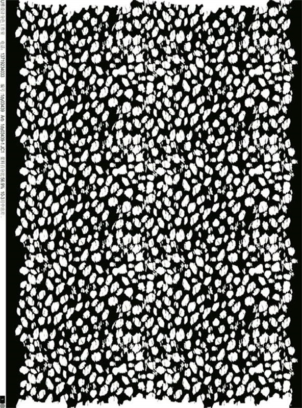 黑白斑点纹理面料印花素材 潮流服装印花设计