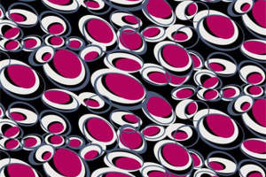 时尚紫红椭圆面料印花素材，打造个性服装印花