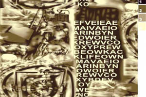 复古抽象风面料印花素材 潮流服装印花设计