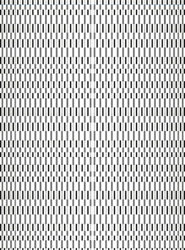 时尚几何条纹服装印花设计素材