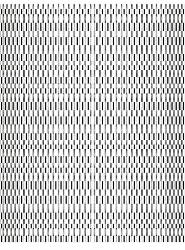 时尚黑白条纹面料印花素材,适用于运动服装印花设计