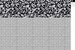 复古花卉与几何纹样 服装印花设计素材推荐