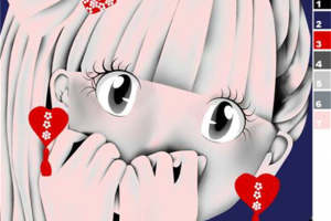 少女风可爱图案 服装印花面料素材推荐