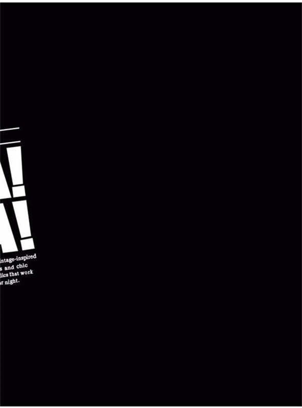 极简黑白风面料印花素材,时尚服装印花设计灵感