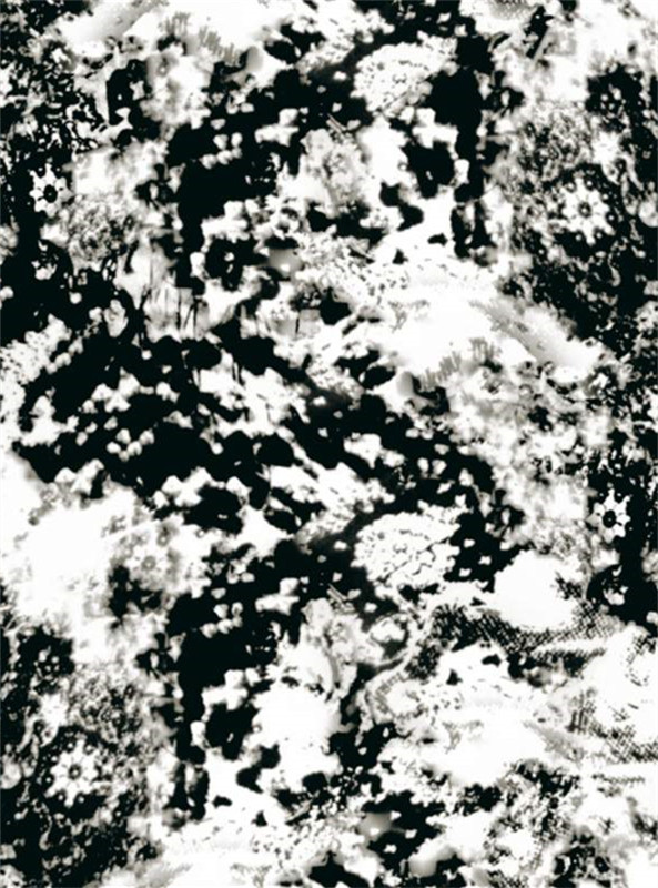 高级灰调抽象纹理 时尚面料印花素材推荐