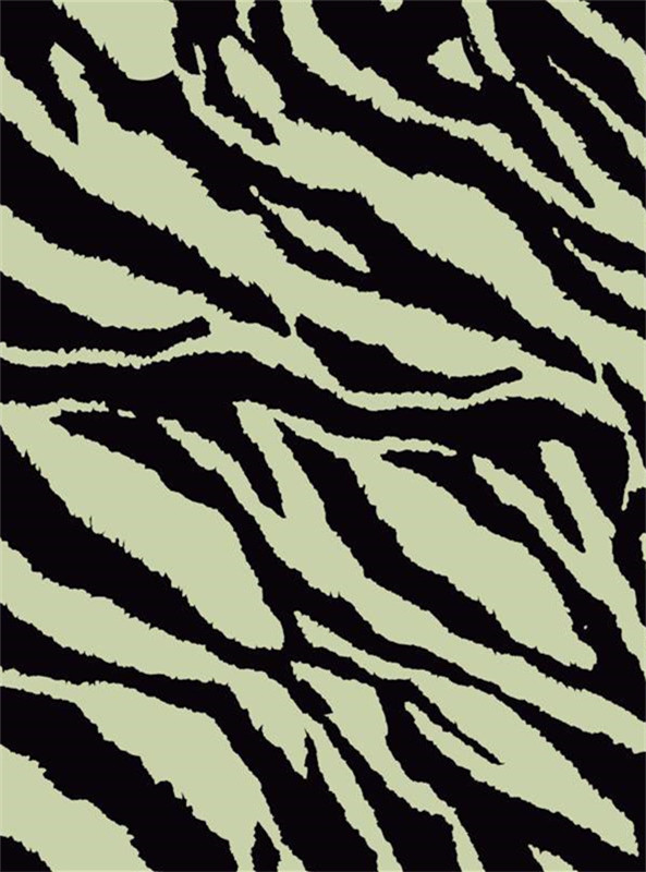 时尚斑马纹面料印花素材 适用于潮流服装定制