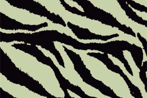 时尚斑马纹面料印花素材 适用于潮流服装定制