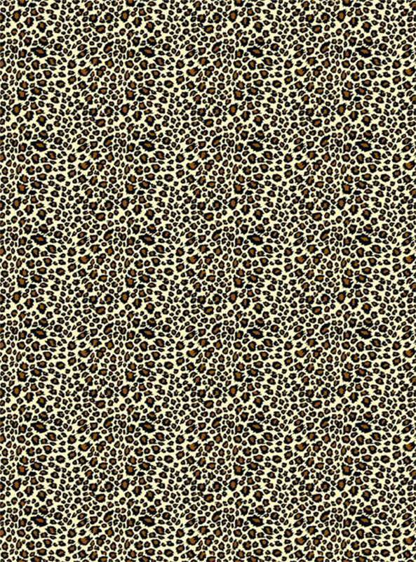 经典豹纹面料印花素材 时尚野性服装印花设计灵感
