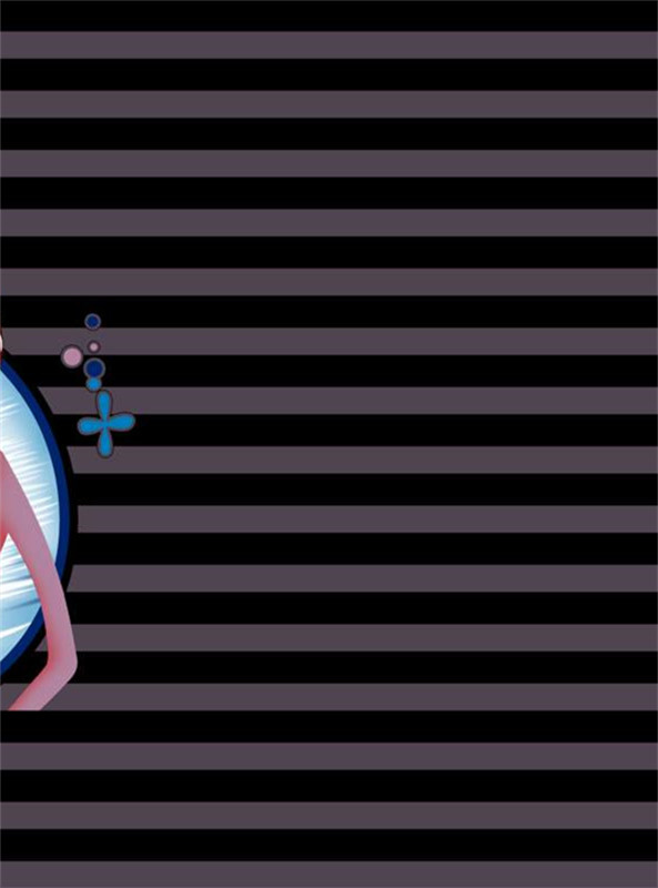 现代简约条纹面料印花设计素材