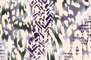 抽象紫白黑纹理面料印花素材