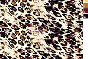 复古豹纹面料印花素材 时尚服装印花设计灵感