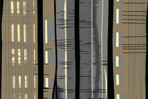 现代抽象竖条纹面料印花素材 服装印花设计灵感