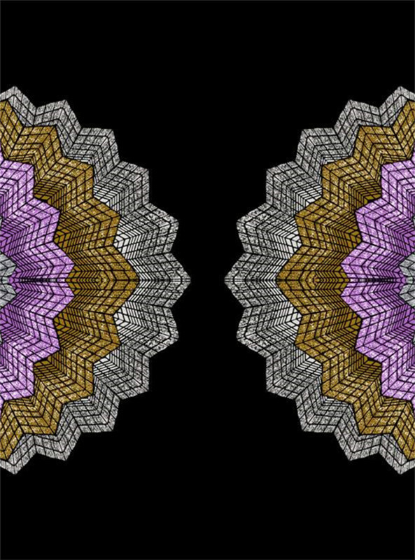 复古几何纹理面料印花素材 服装印花设计灵感