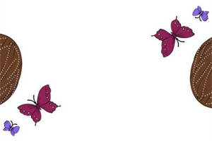 复古手绘蝴蝶面料印花素材 服装印花设计灵感