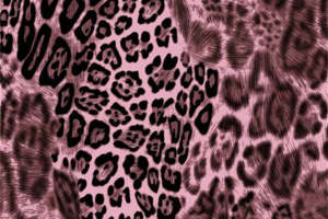 时尚豹纹面料印花设计 高端服装印花素材推荐