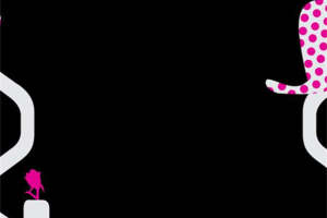 时尚波点与几何线条的面料印花素材，适用于服装印花设计