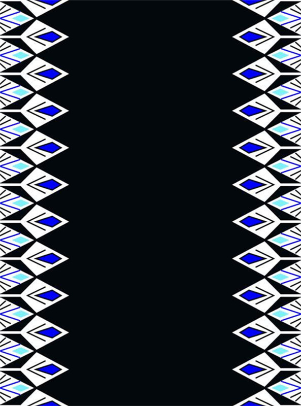 现代几何风服装印花设计素材