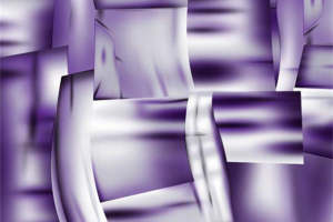 时尚紫色抽象几何面料印花素材 高端服装印花设计灵感