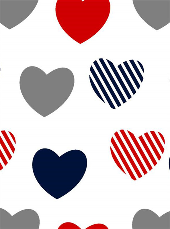 时尚心形图案 面料印花素材 服装印花设计灵感