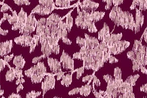 复古手绘花卉面料印花 高端服装印花素材推荐