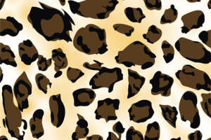 时尚豹纹面料印花素材 高端服装印花设计灵感