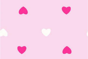粉色系可爱心形面料印花素材 服装印花设计灵感