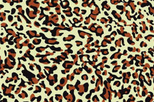 复古豹纹面料印花素材 时尚服装印花设计灵感