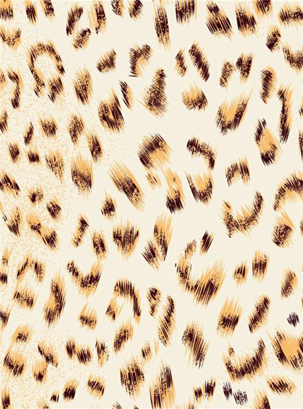 复古豹纹面料印花素材,打造个性服装印花设计